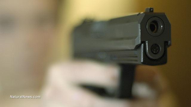 Woman-Aiming-Firearm-Gun-Pistol