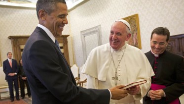 Pope Francis Obama